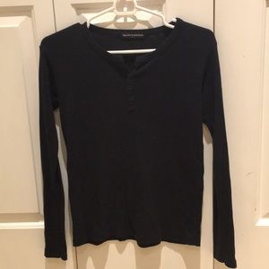 Navy, long sleeve, Brandy Melville shirt